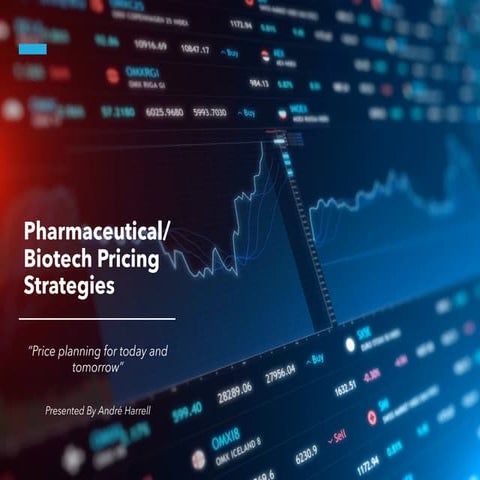 Pharma Biotech Pricing Strategies