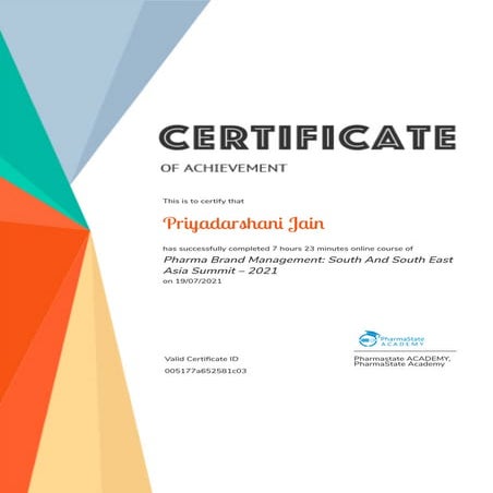 Pharma Brand Management: South And South East Asia Summit – 2021