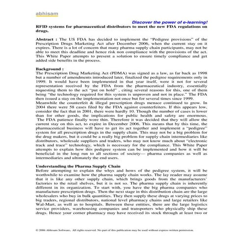 Pharmaceutical Rfid Systems