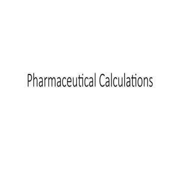 Pharmaceuticalccccc Calculations L3.pptx