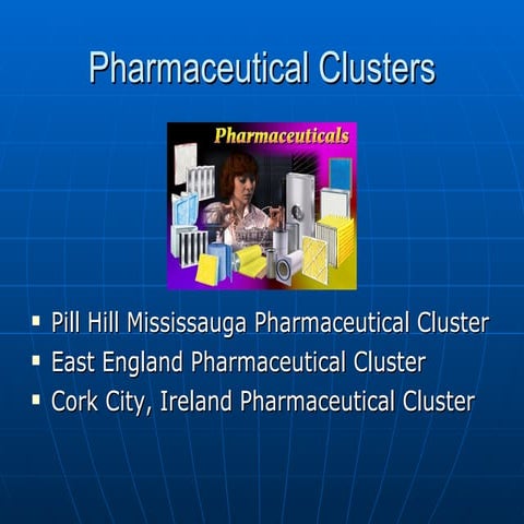 Pharmaceutical  Clusters