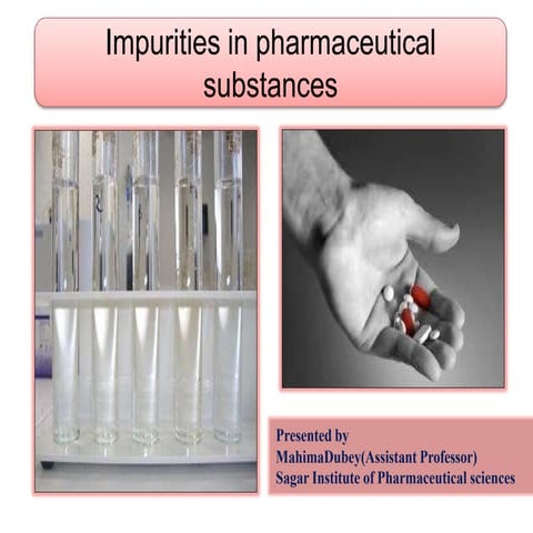 Pharmaceutical impurities