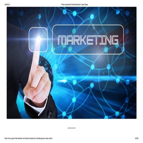 Pharmaceutical marketing plan case study