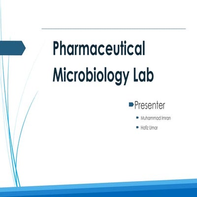 Pharmaceutical Microbiology Lab Layout & Functions.pptx
