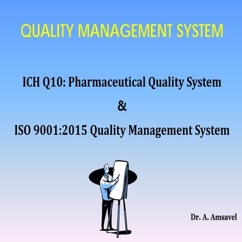 ICH Q10-Pharmaceutical Quality System and QMS -9001_Dr. A. Amsavel.pdf
