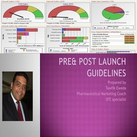 Pharmaceutical sales KPIs
