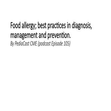 Comprehensive Guide to Food Allergy Diagnosis, Management, and ...