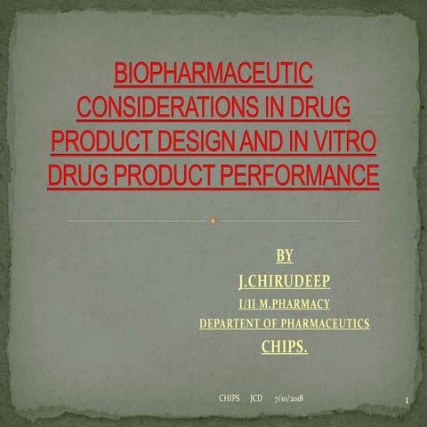 Pharmacokinetics mpharm