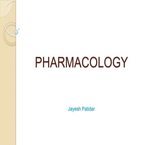 Pharmacology