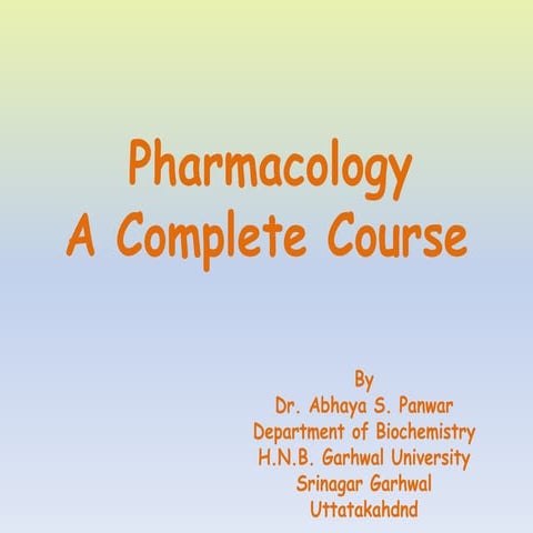 Introduction to pharmacy | PPTX