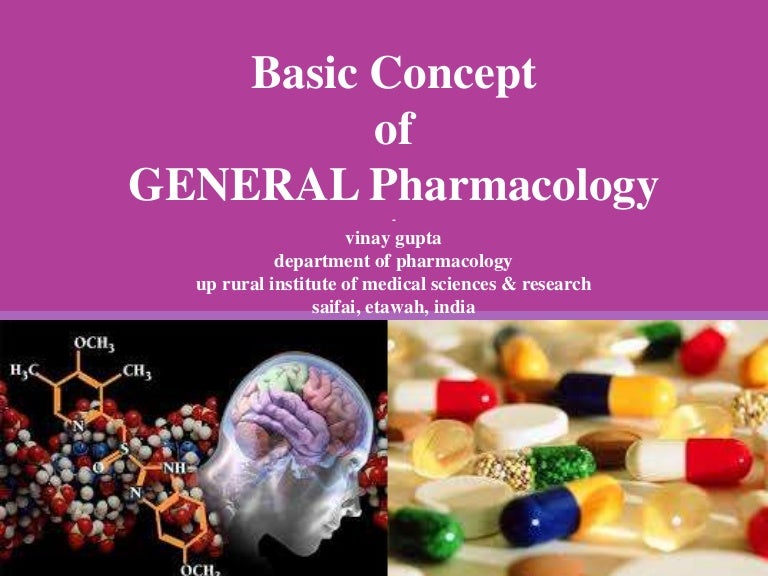 Pharmacology basic concept