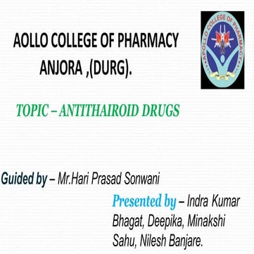 Pharmacology Ppt 1 Pdf