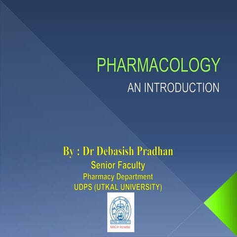 Pharmacology slides final
