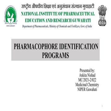 Pharmacophore Identification Programs.pptx