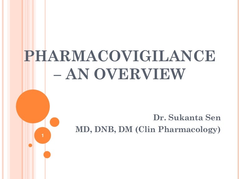 Pharmacovigilance