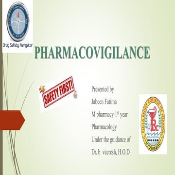 Pharmacovigilance