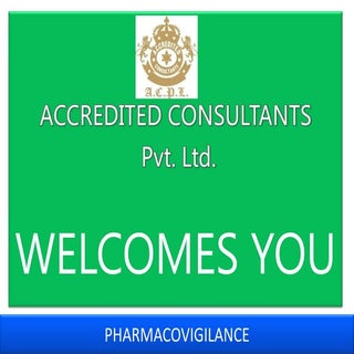 Pharmacovigilance ppt