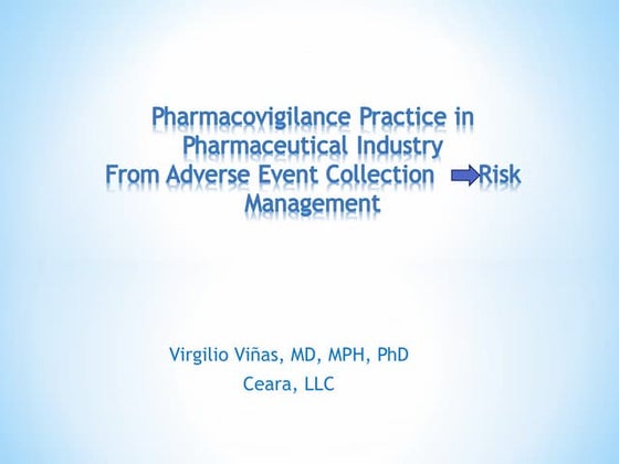 Good Pharmacovigilance Practice Module Vi GVP module VI | PPT