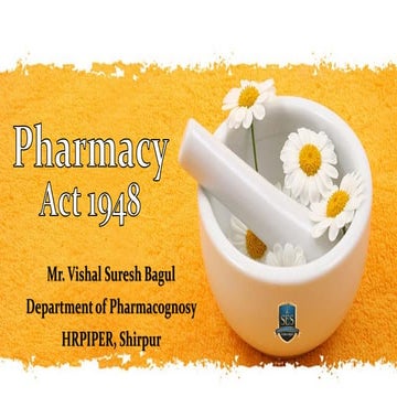 Pharmacy Act
