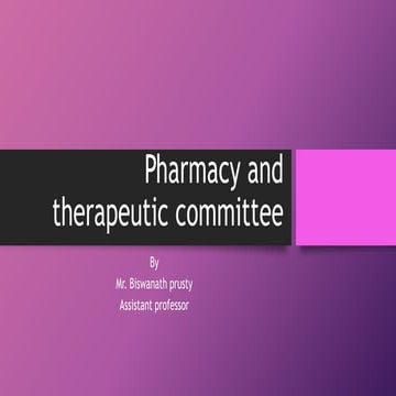 Pharmacy and therapeutic committee by BNP.pdf