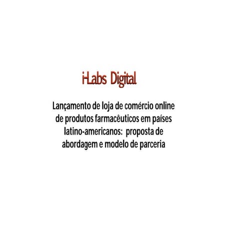 Pharmacy e commerce brasil