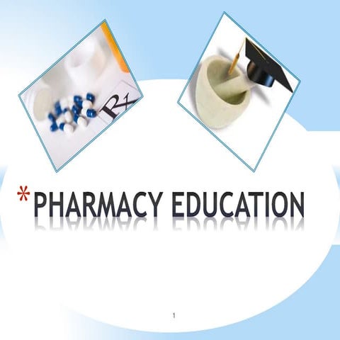 Pharmacy Education Hospital Pharmacy Pptx