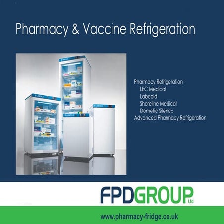 Pharmacy Fridge Brochure