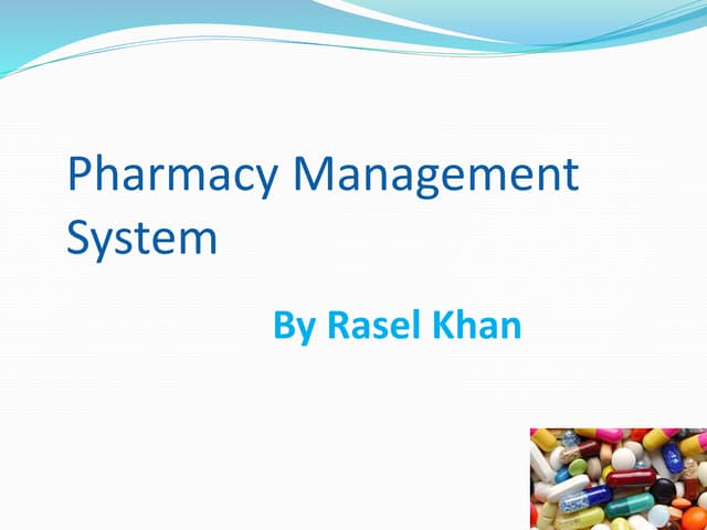 Pharmacy management