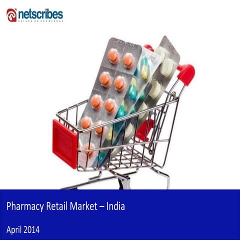 Market Research Report : Pharmacy retail market in india 2014