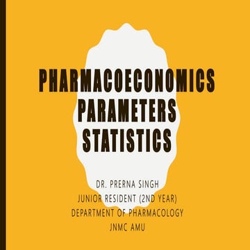 Pharmaeconomics 