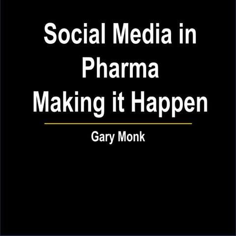 Pharma Health Social Media Facebook Cases