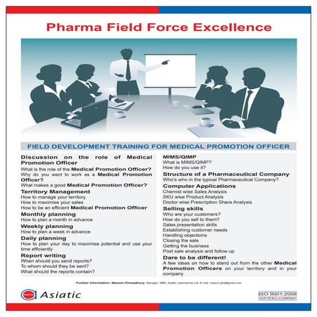 Pharma field force excellence 5 | PDF