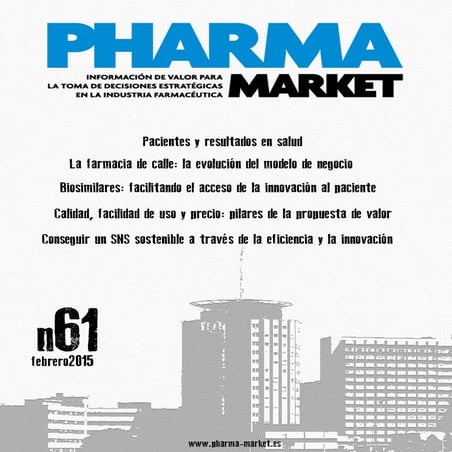 Pharma market nº61, Febrero 2015