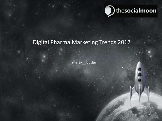 Pharma Marketing Trends 2012