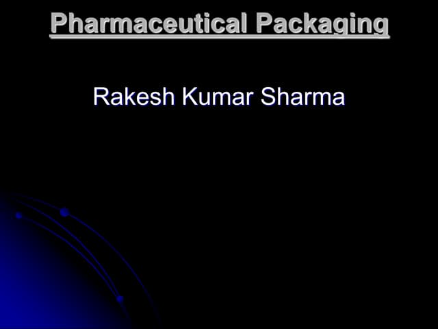 Pharma Packaging