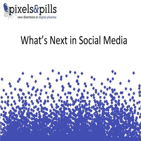 Pharma Social Media Tools (Slideshare)