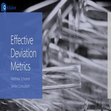 Process deviation | PPTX