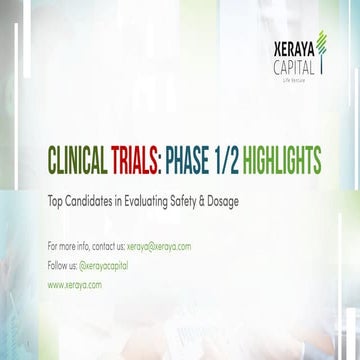 Clinical Trials: Phase 1/2 Highlights