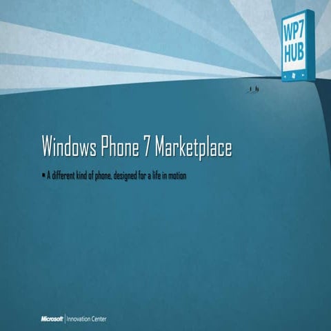 WP7 HUB_Marketplace