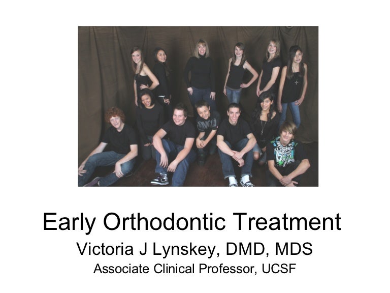 Phase I Orthodontic treatment