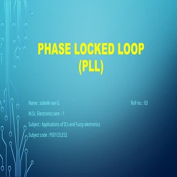 PHASE LOCKED LOOP (PLL) op amp application.pptx