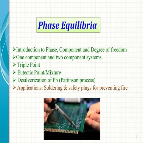Phase diagram of a one component system ( water system ) | PPTX