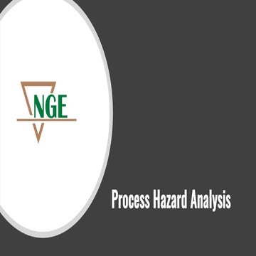 Process Hazard Analysis