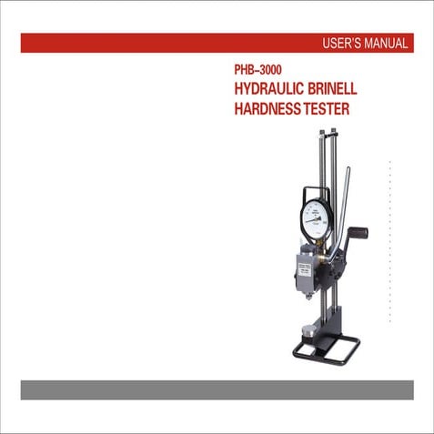 Phb 3000-users-manual | PDF