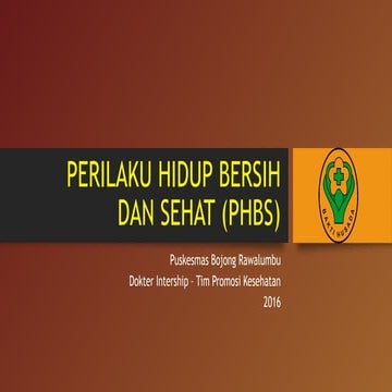 Penyuluhan Phbs Ppt