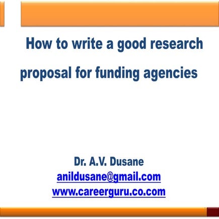 Ph d. research funding agencies6sept2020