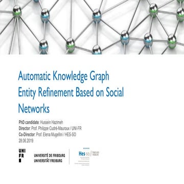 Final PhD defense presentation