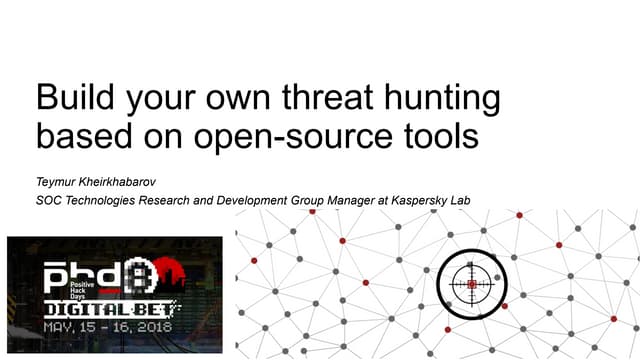 PHDays 2018 Threat Hunting Hands-On Lab