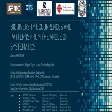 PhD defense Julien Troudet (29/11/2017)
