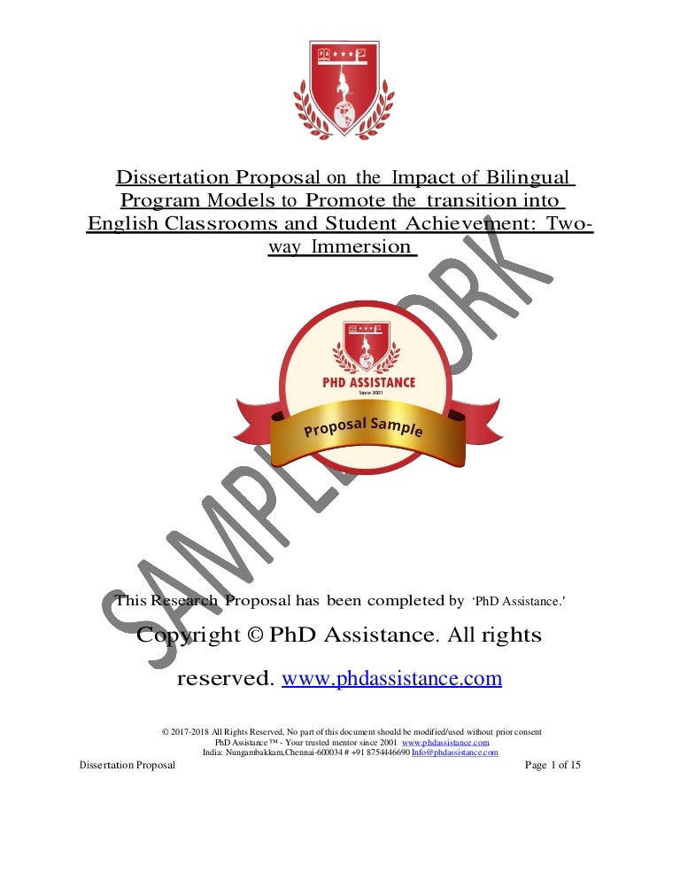 help in phd proposal